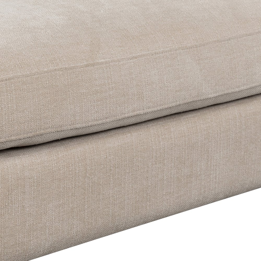 Gemma Ottoman - Fawn. Picture 6