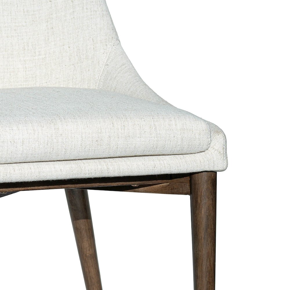 Fritz Side Dining Chair - Ivory. Picture 5