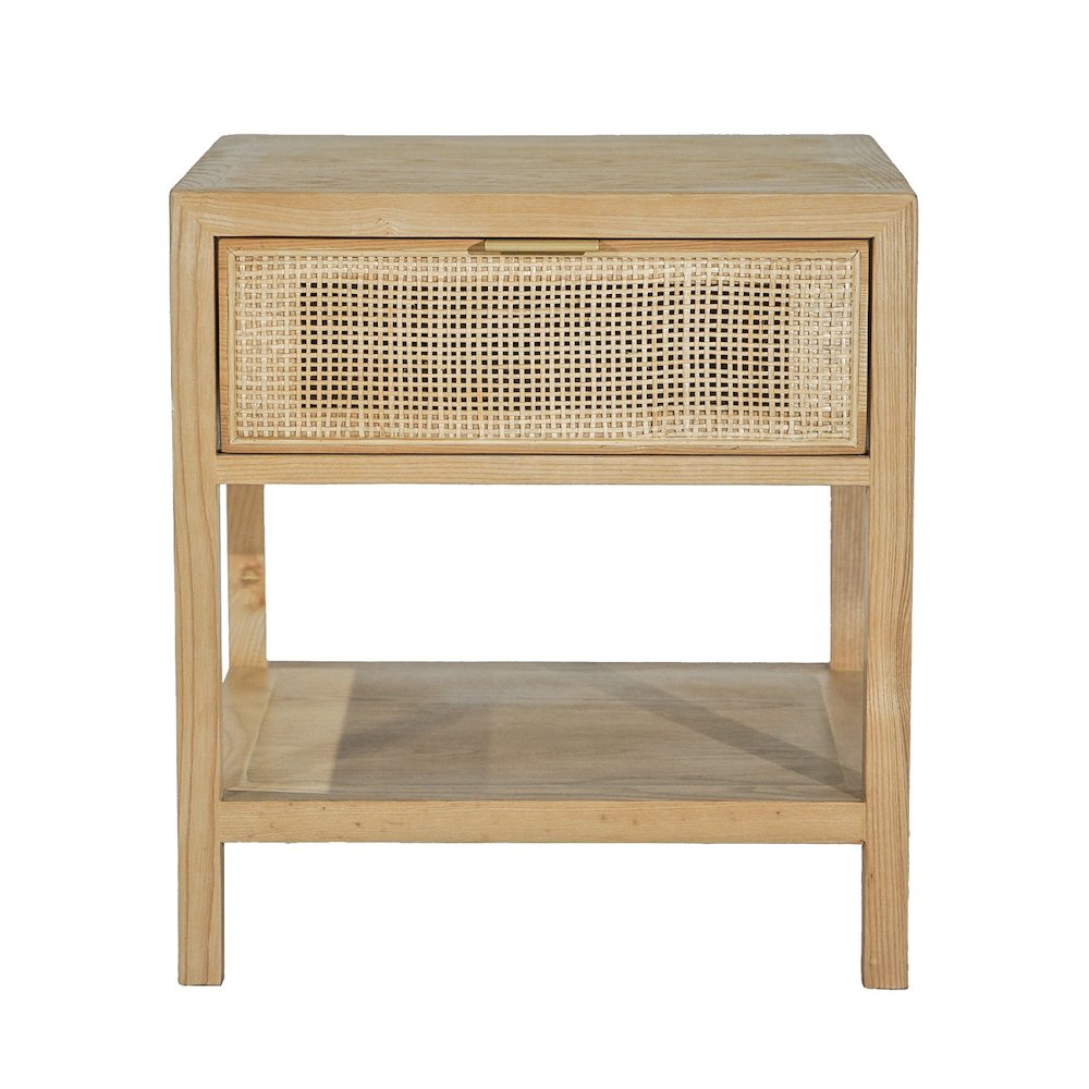 Rattan Side Table - Natural. Picture 3