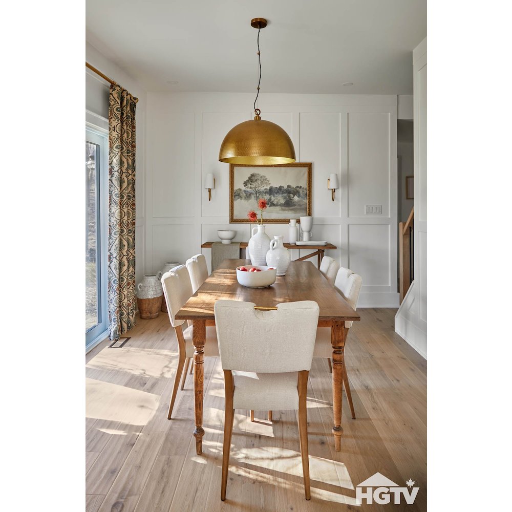 Luella Dining Chair - Sandy Beige/Cool Brown Legs. Picture 11