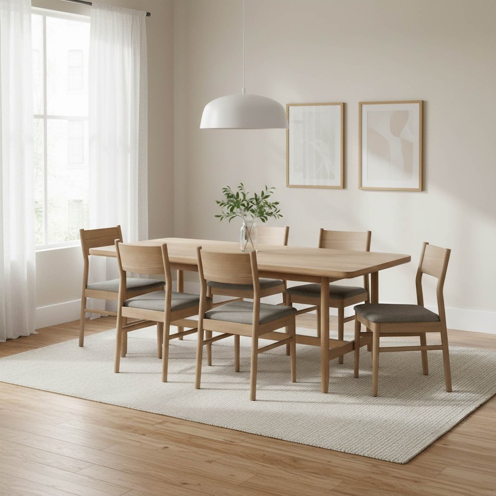 Kamelia Dining Table - Sand. Picture 2