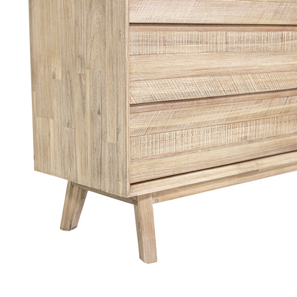 Gia 6 Drawer Dresser - Light Driftwood. Picture 12