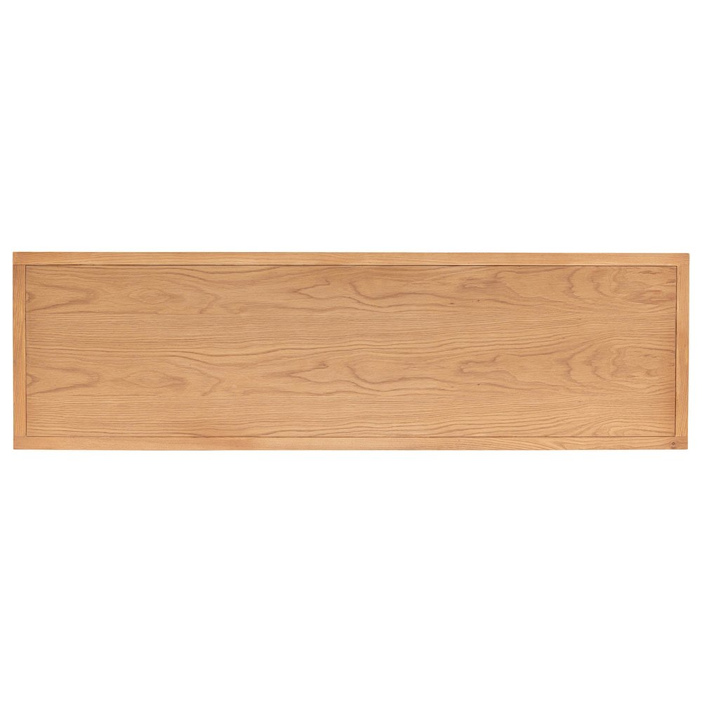 Rattan 3 Door Sideboard - Natural. Picture 8