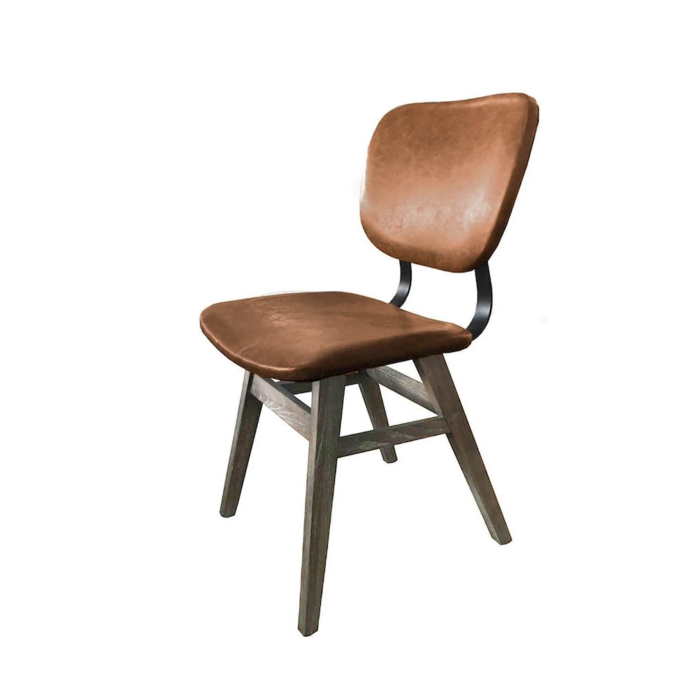 Fraser Dining Chair - Tan Brown. Picture 9