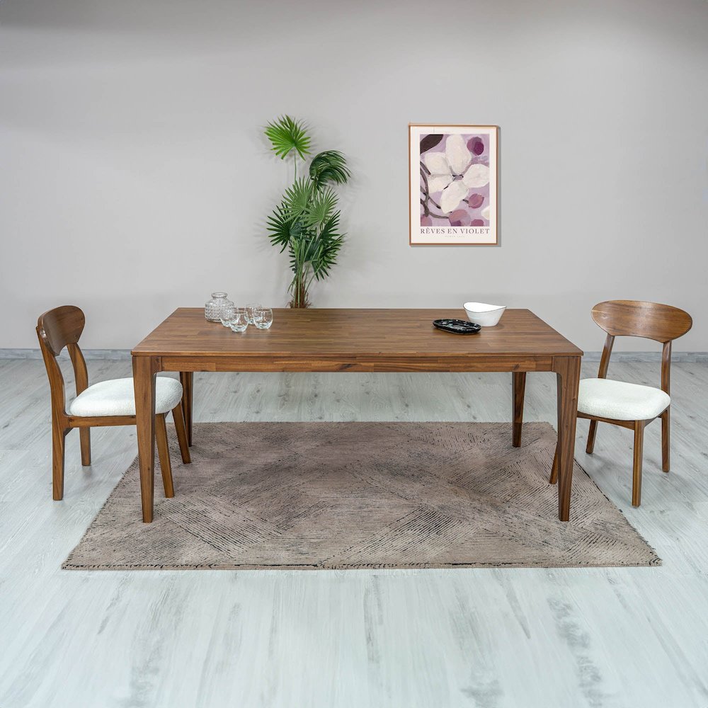 Allure Wooden Dining Table. Picture 12