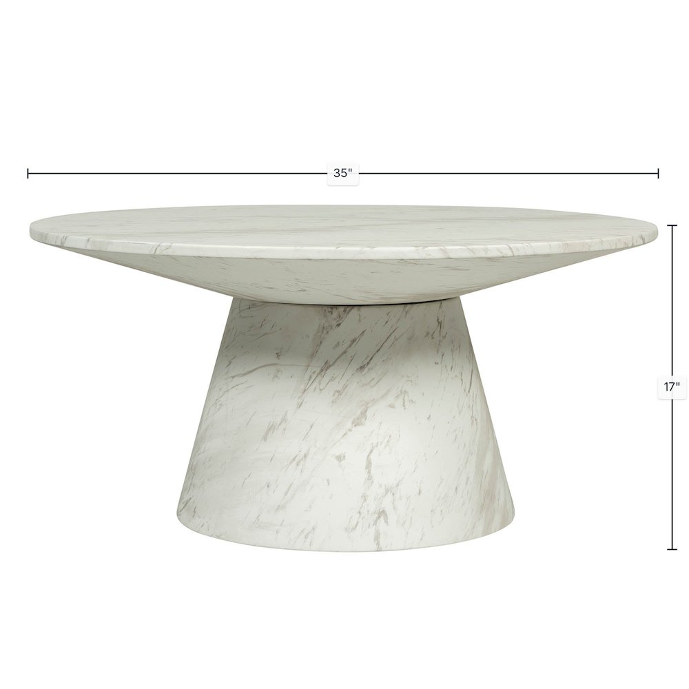 Dream Coffee Table - Blanco. Picture 3
