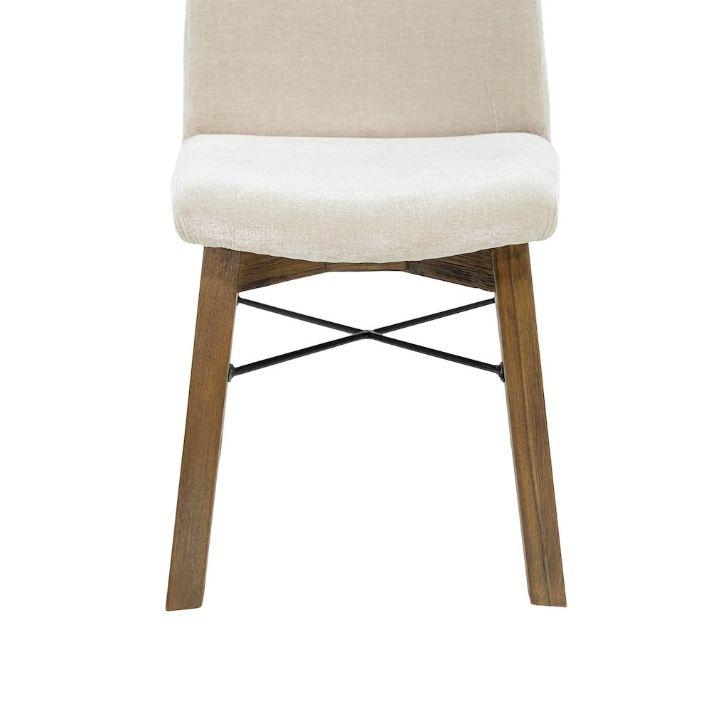 Gia Dining Chair - Warm Pecan - Sand. Picture 13