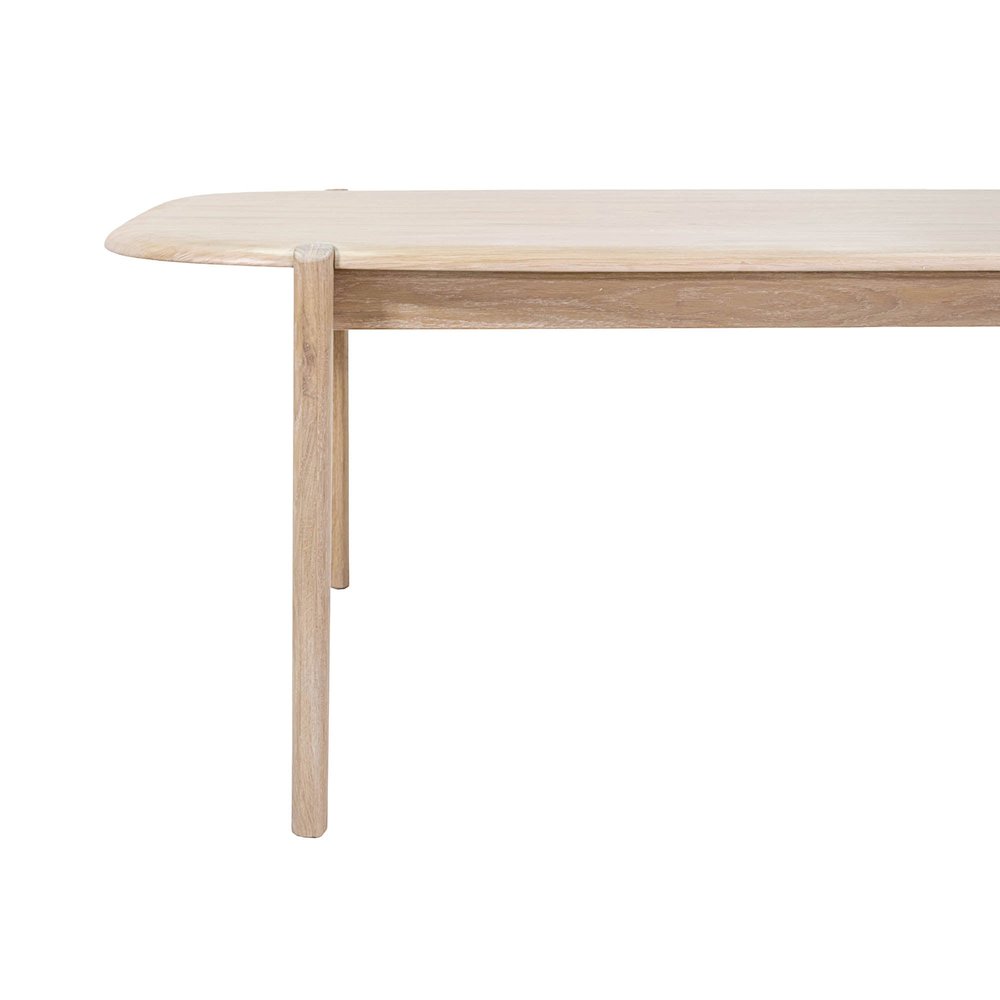 Runway Large Dining Table 82" - Light Oak. Picture 10
