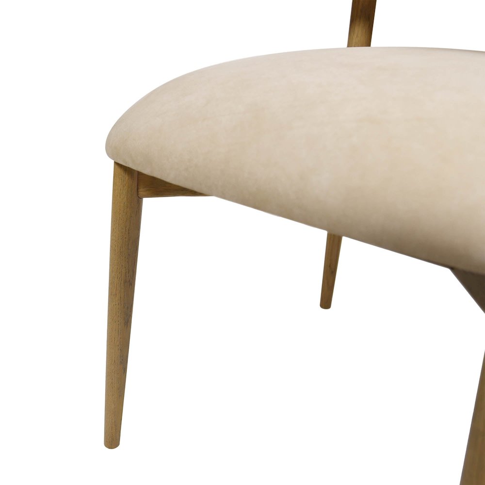Milo Dining Chair - Natural. Picture 9