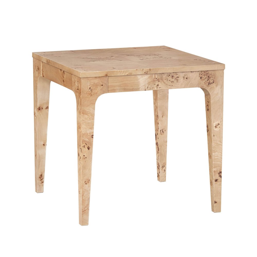 Mappa Side Table - Light Burl. Picture 1