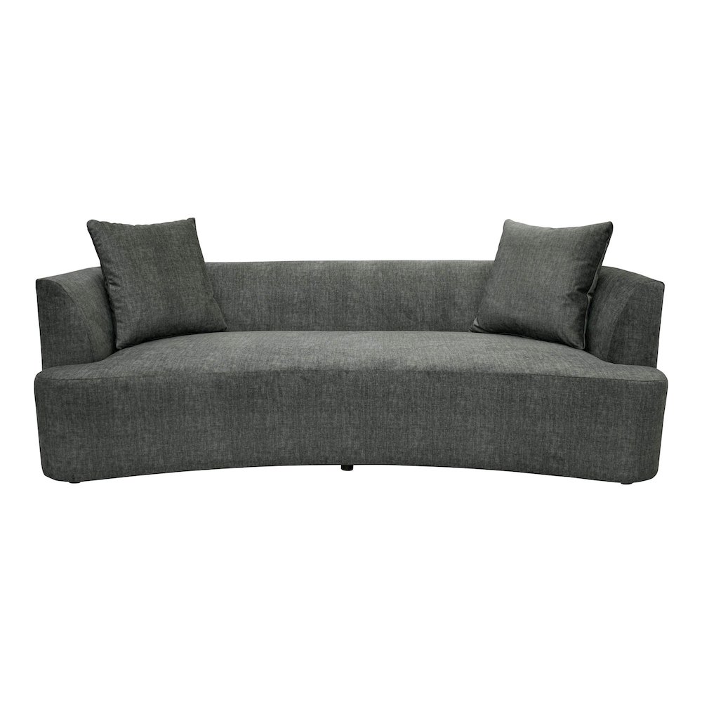 Isabella Sofa - Polished Pewter. Picture 6