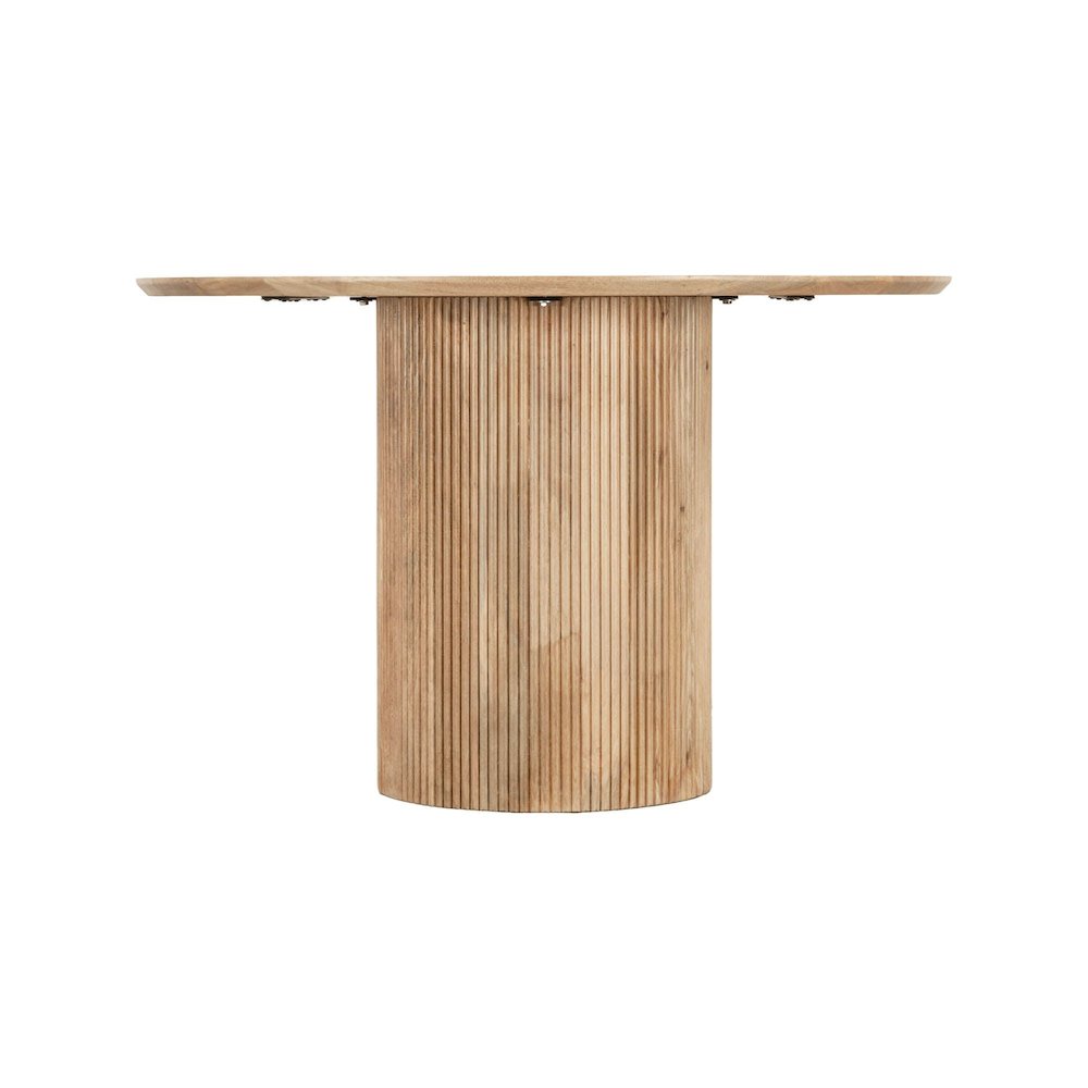 Cylinder Round Dining Table. Picture 4