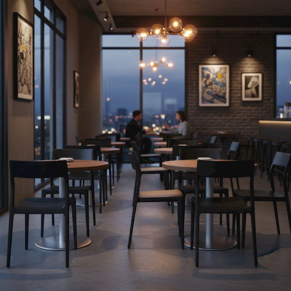 Catania Dining Chair - Black. Picture 9