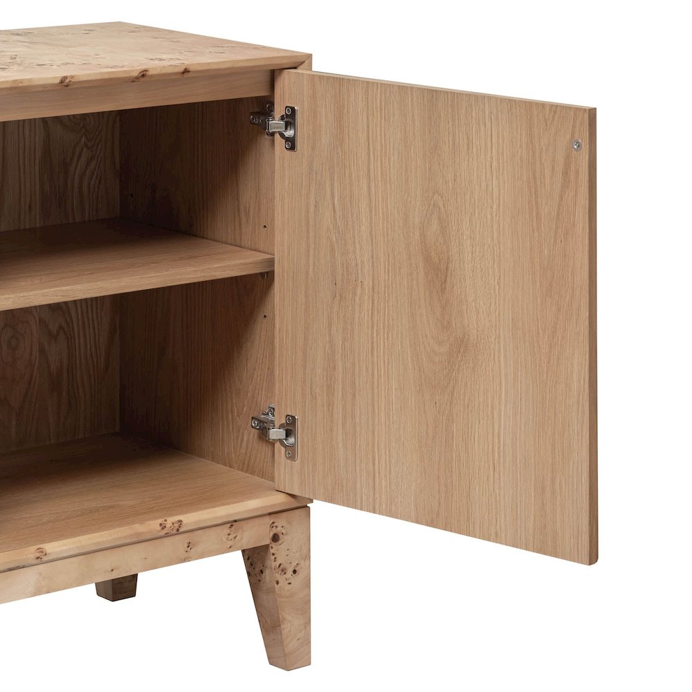 Mappa 3 Door Sideboard - Light Burl. Picture 7