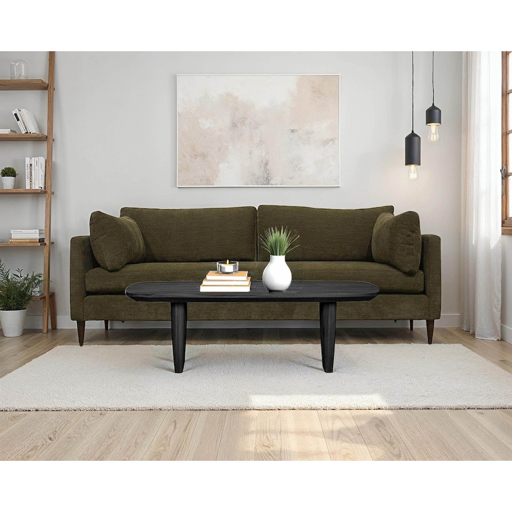 Tonic Coffee Table - Black Oak. Picture 2