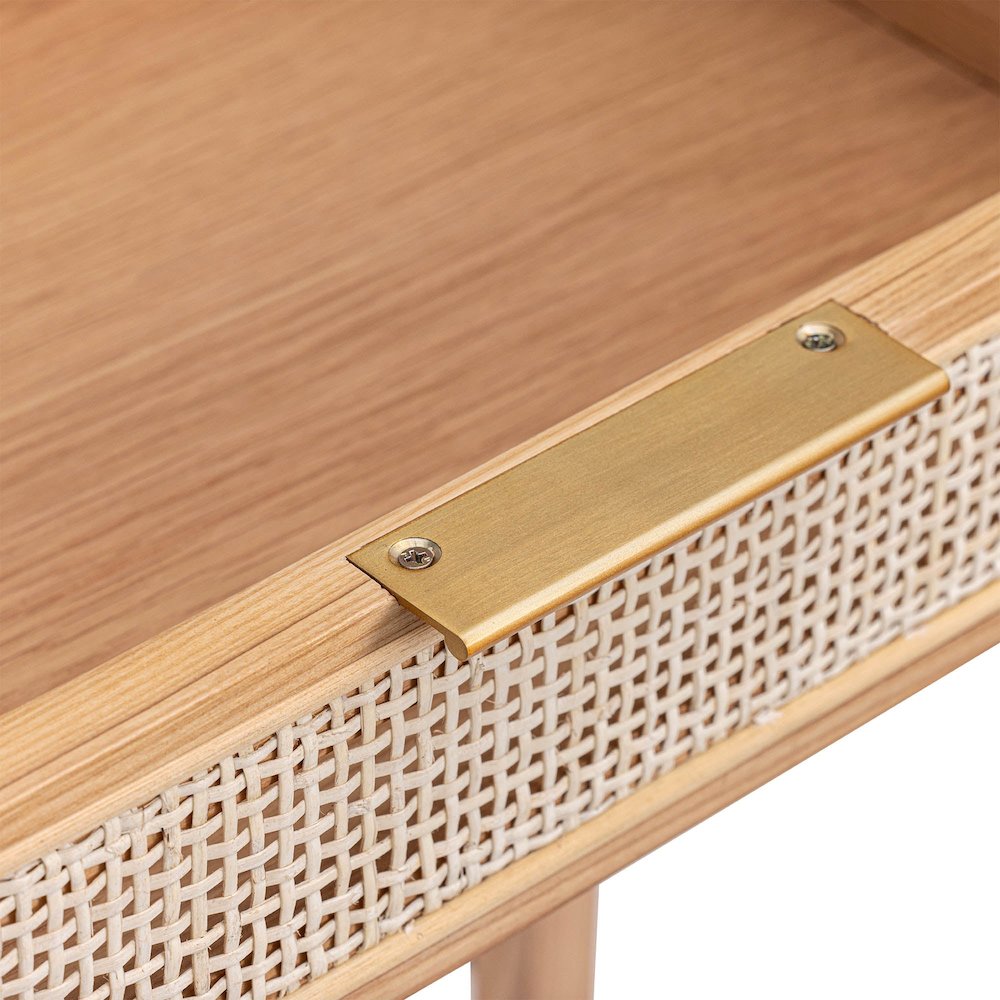 Rattan Desk - Natural. Picture 9