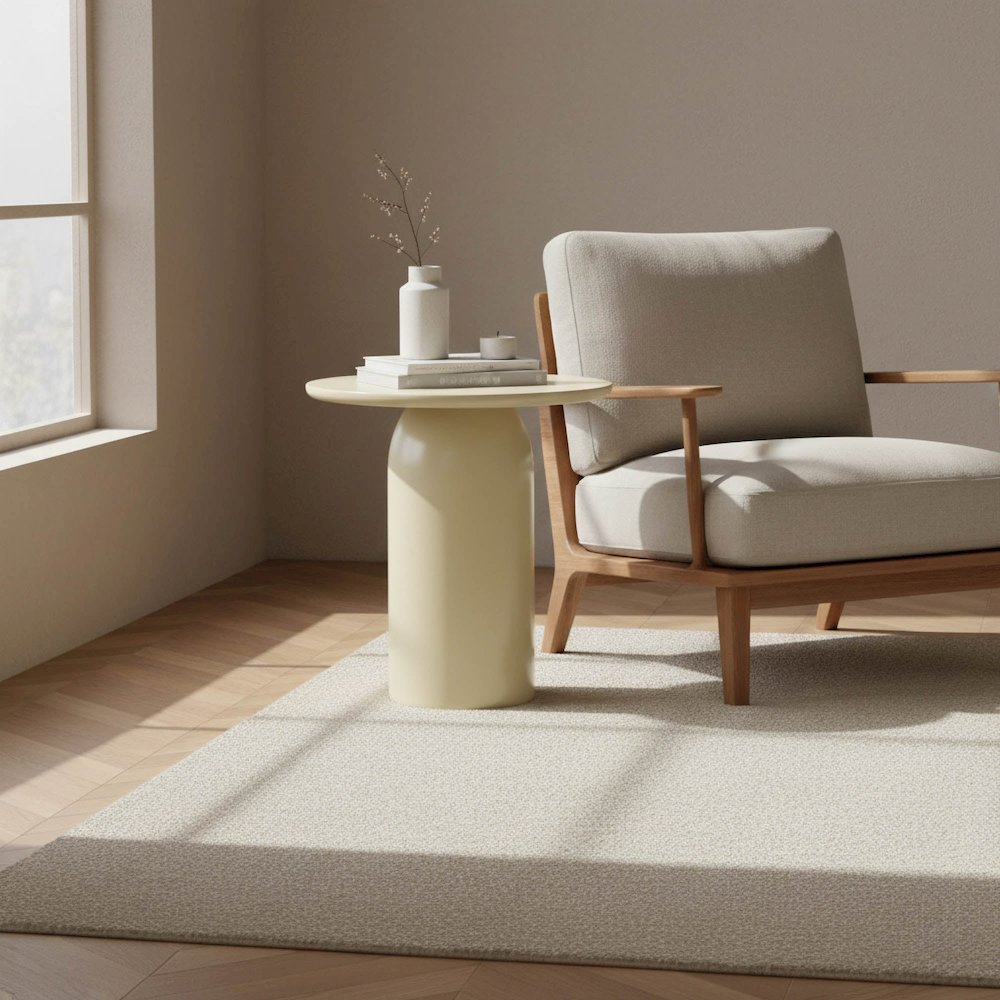 Vision Side Table - Ivory. Picture 2