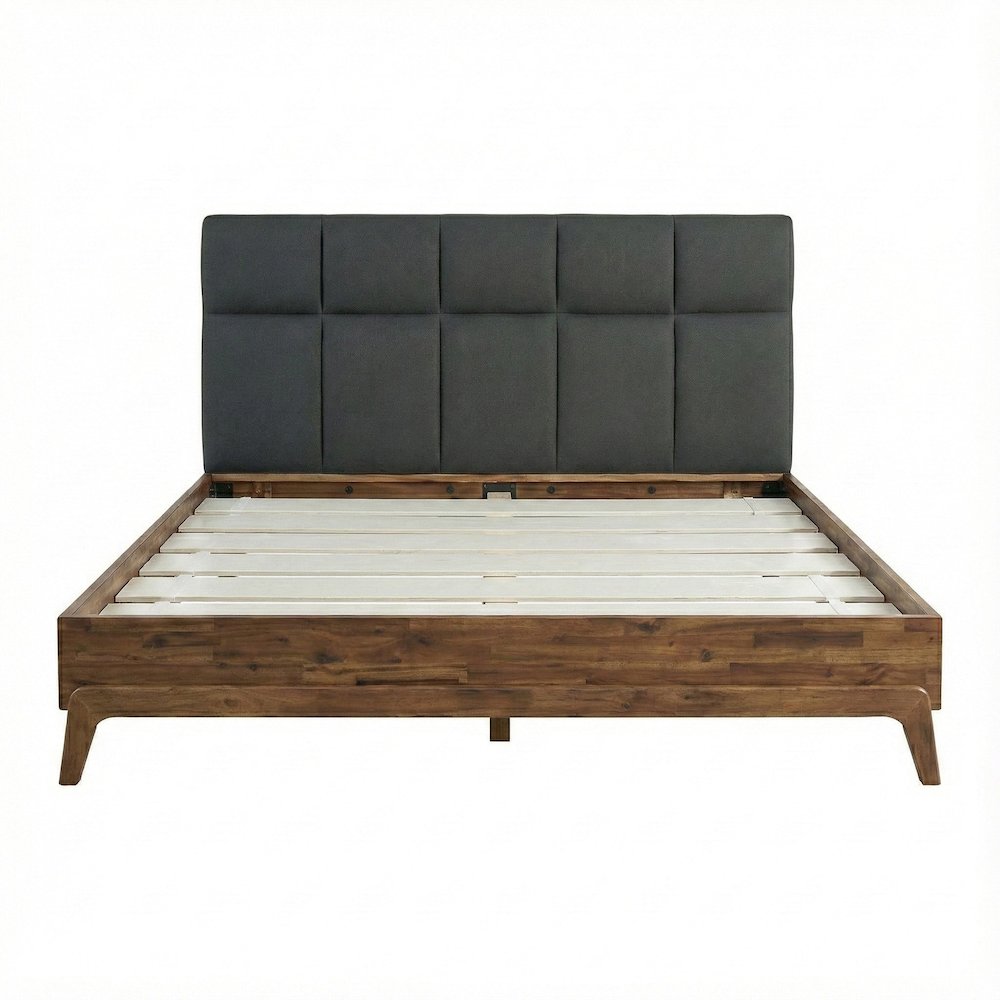 Remix King Bed - Grey. Picture 5