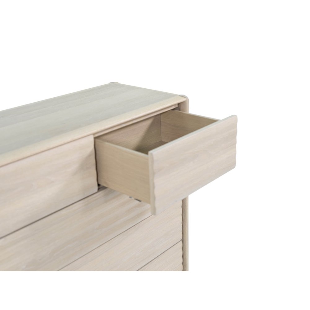 Runway 5 Drawer Chest - Light Oak. Picture 10