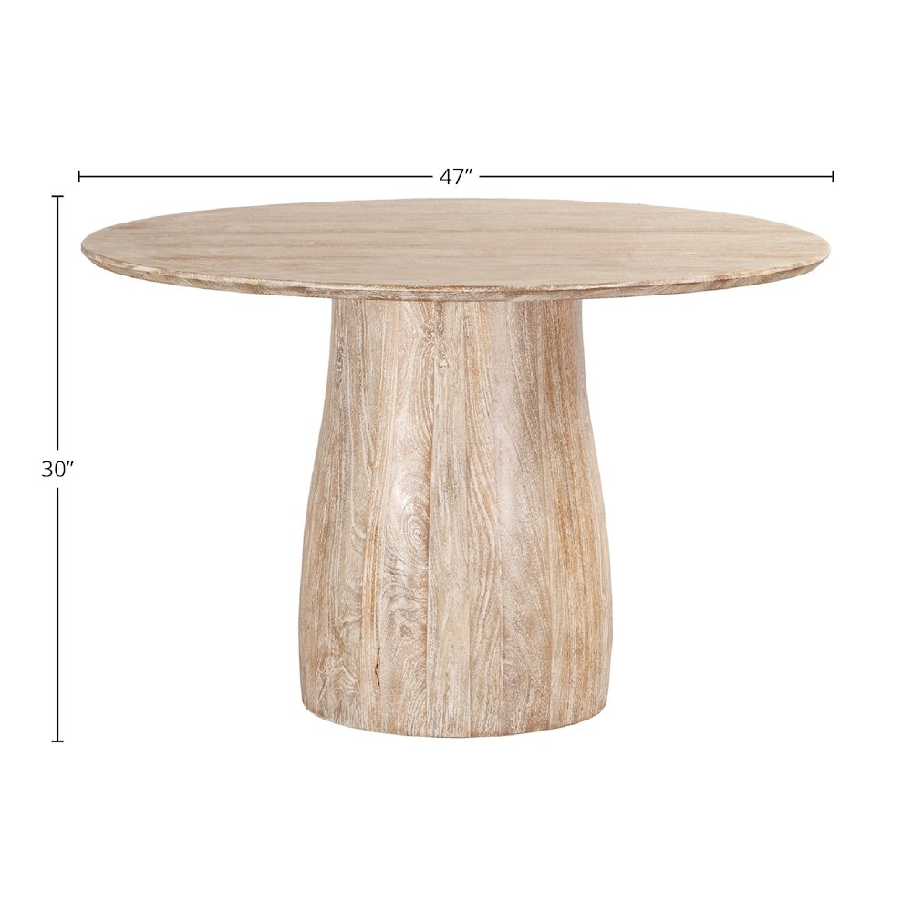 Truffle Round Dining Table. Picture 3