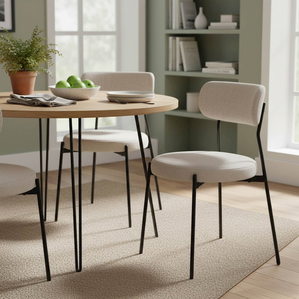 Kai Dining Chair - Bone White. Picture 2
