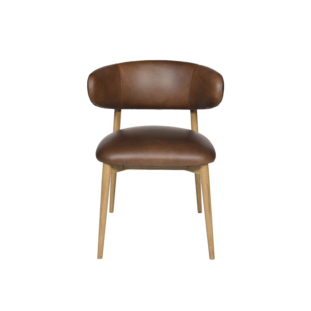 Milo Dining Chair - Mocha. Picture 4