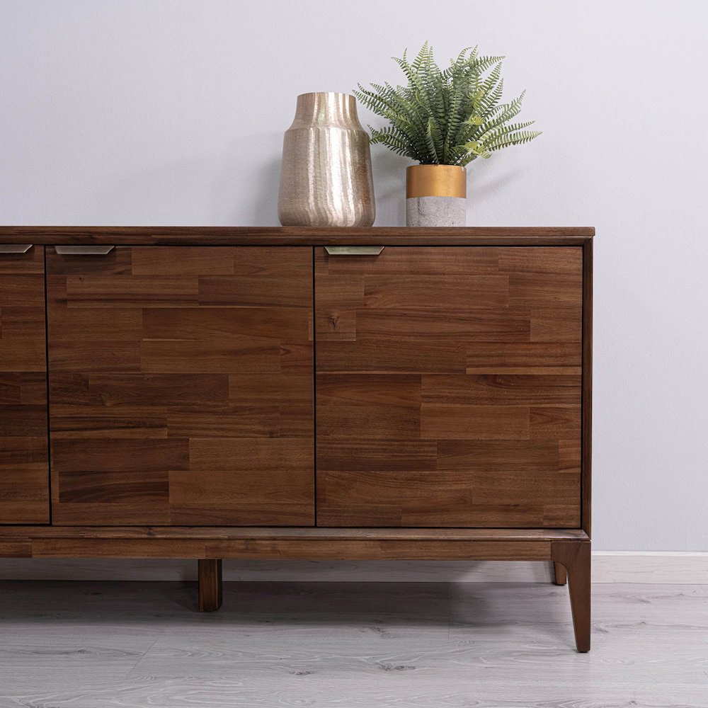 Allure Wooden 3 Door Sideboard. Picture 17