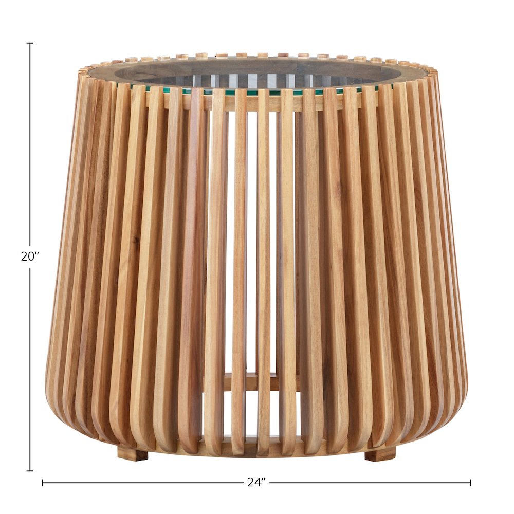 Bungalow Side Table - Natural. Picture 3