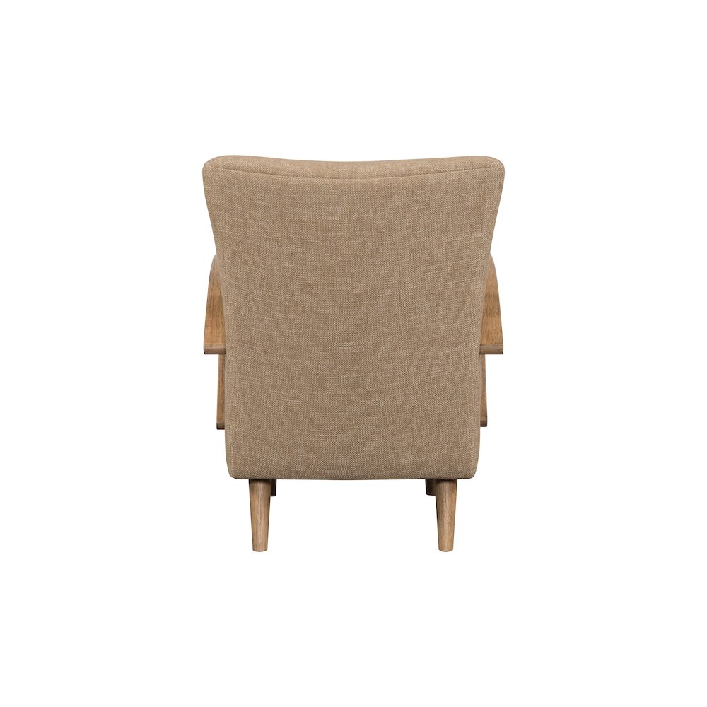 Louis Club Chair - Textured Honey. Picture 6