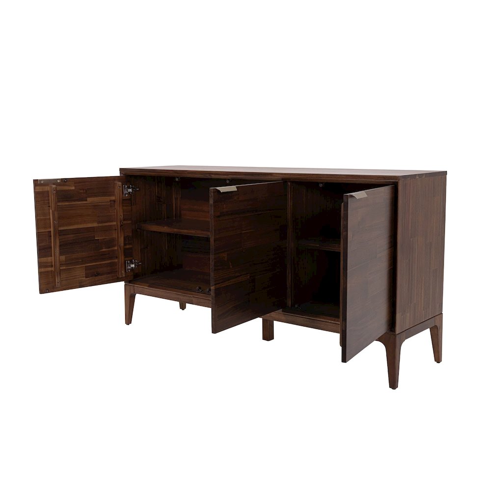 Allure Wooden 3 Door Sideboard. Picture 7