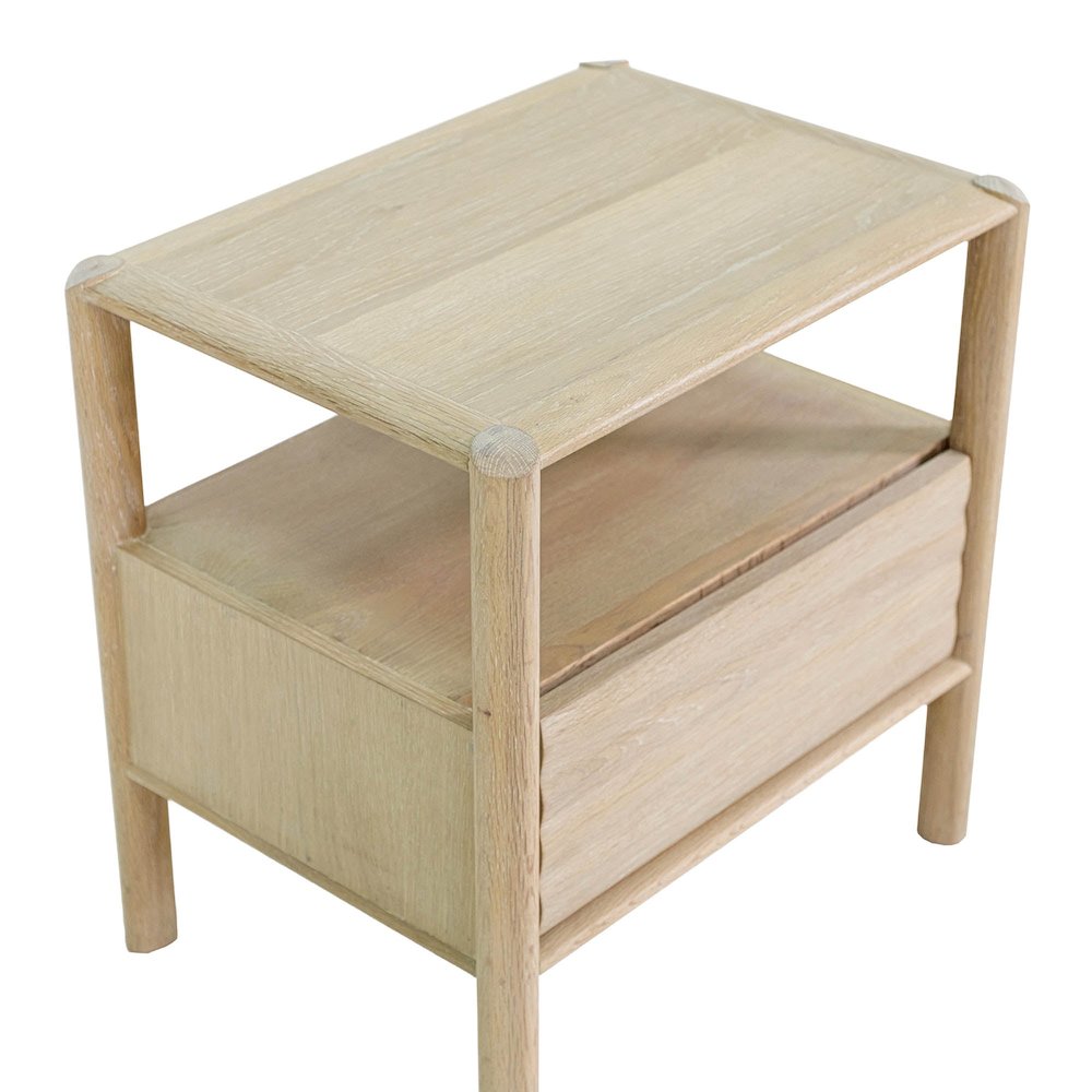 Runway Nightstand - Light Oak. Picture 9