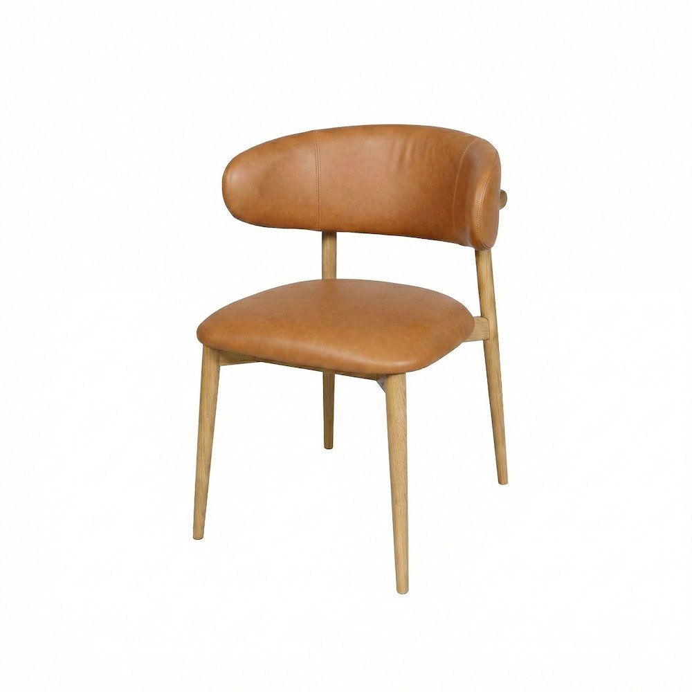 Milo Dining Chair - Tan. Picture 1