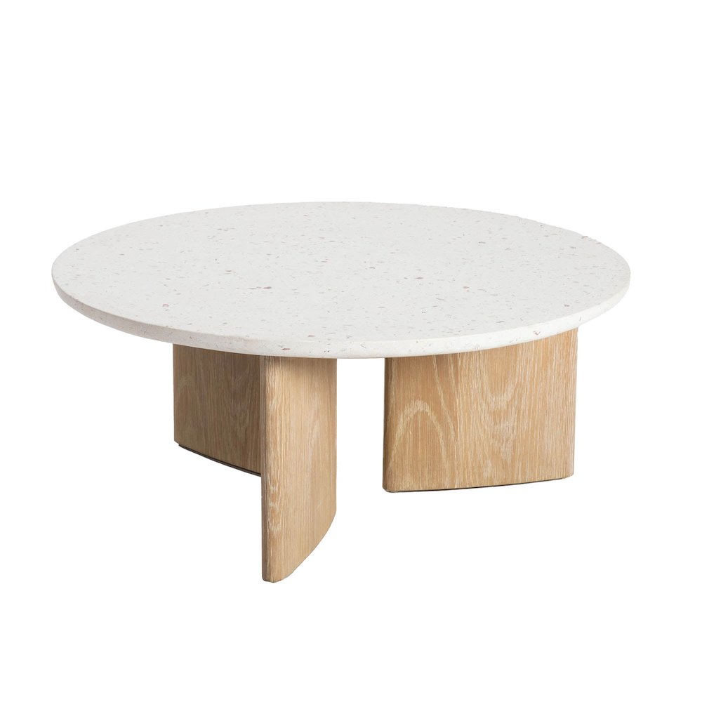 Infinity Coffee Table - Seashell Finish. Picture 6