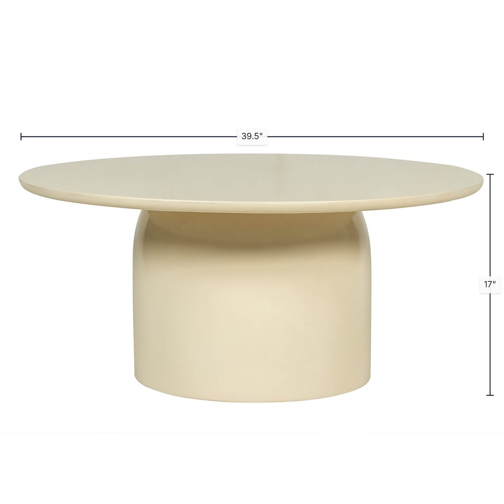Vision Coffee Table - Ivory. Picture 3