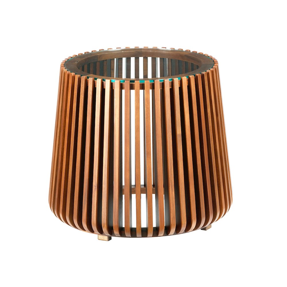 Bungalow Side Table - Honey Brown. Picture 4