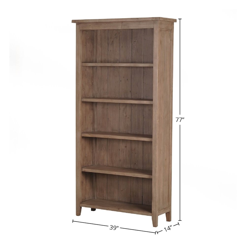 Lifestyle Bookcase - Sundried. Picture 3