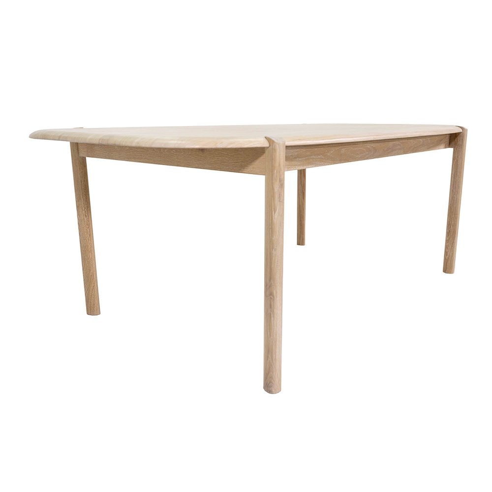 Runway Large Dining Table 82" - Light Oak. Picture 9
