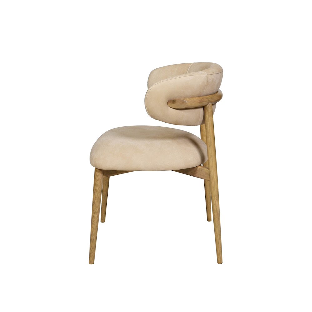 Milo Dining Chair - Natural. Picture 5