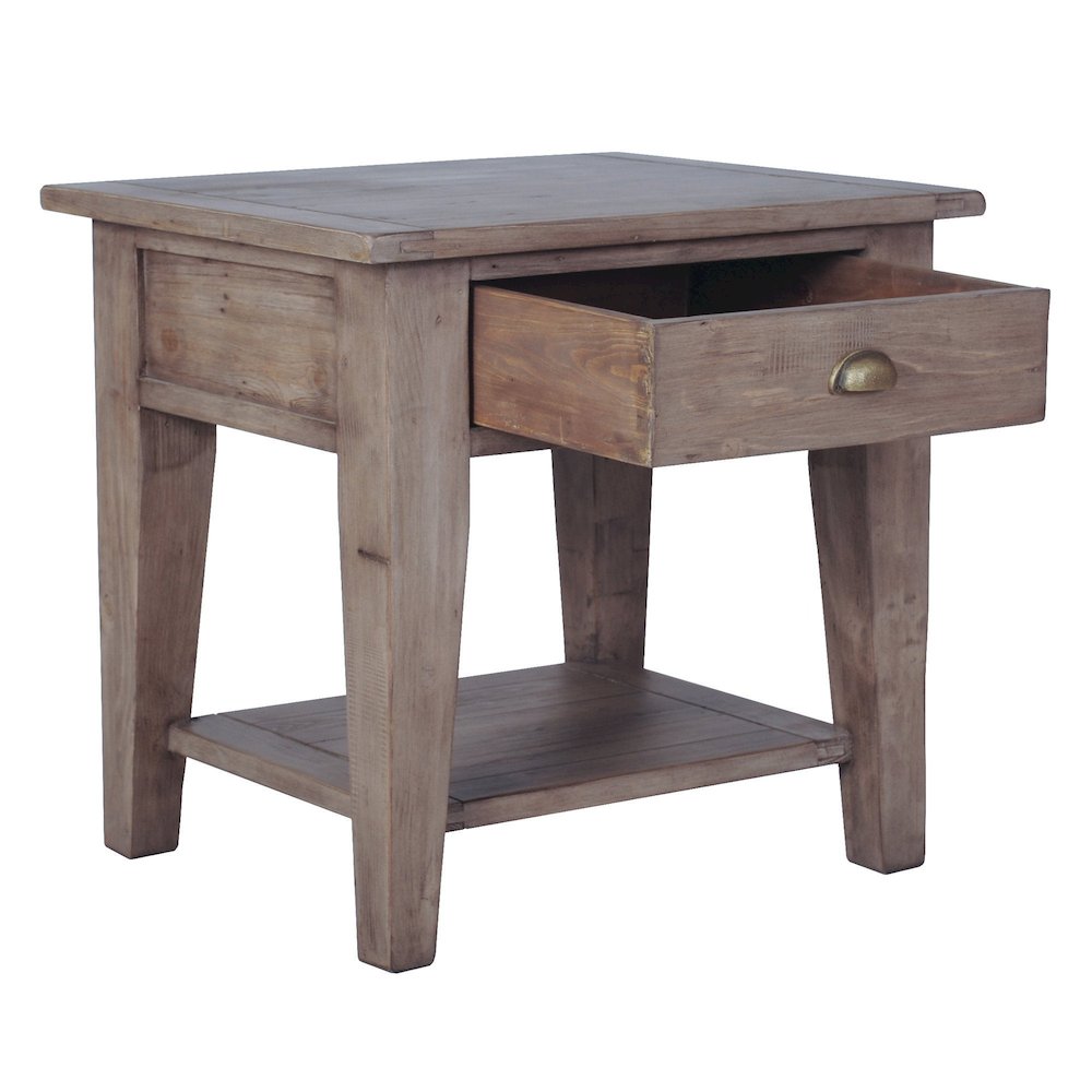 Irish Coast Regular Side Table - Sundried. Picture 4