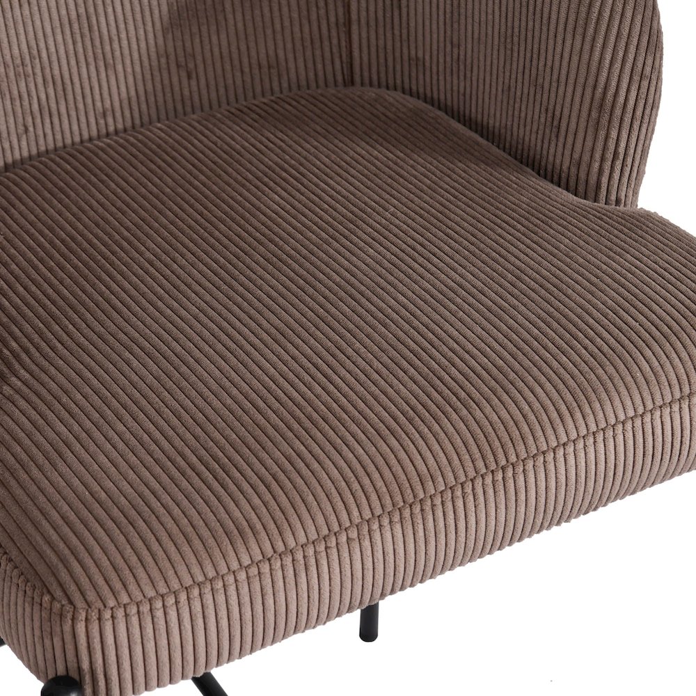 Allegra Counter Stool - Corduroy Brown. Picture 10