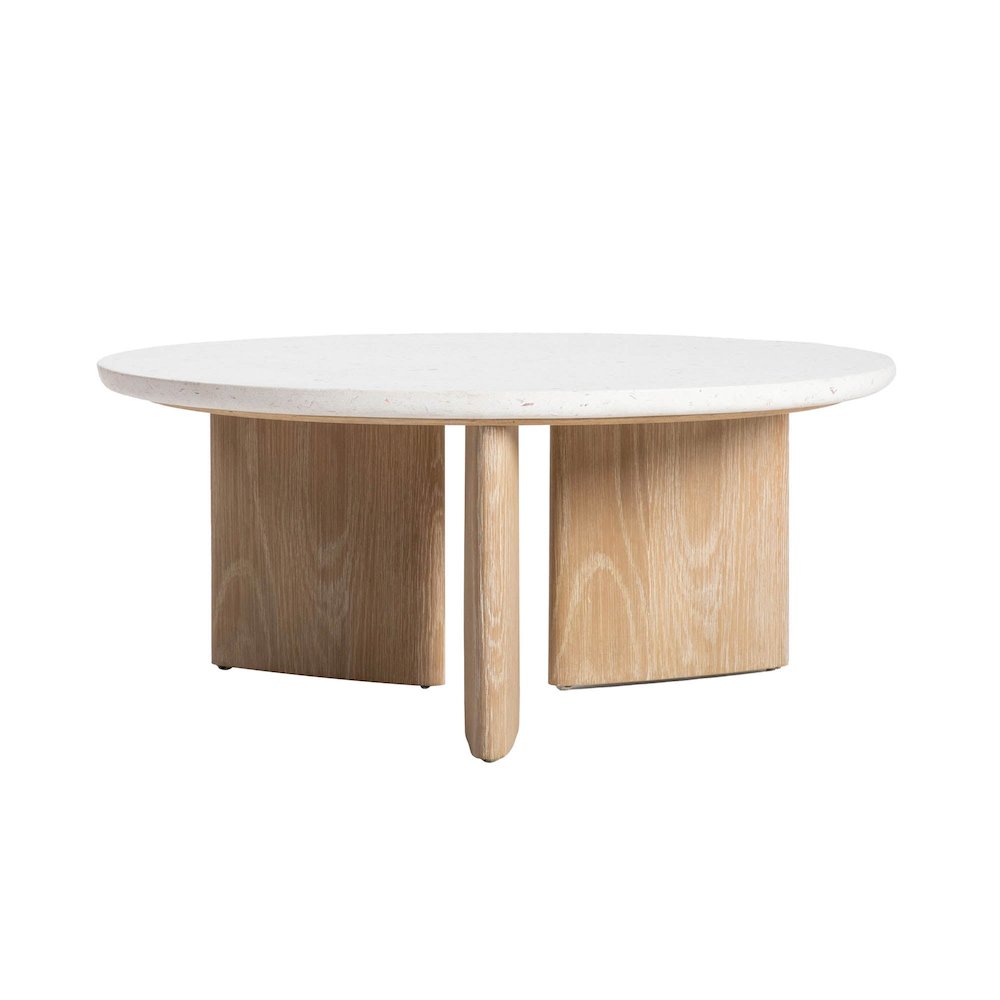 Infinity Coffee Table - Seashell Finish. Picture 5