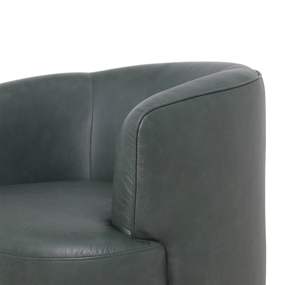 Fireside Swivel Club Chair - Deep Moss. Picture 7