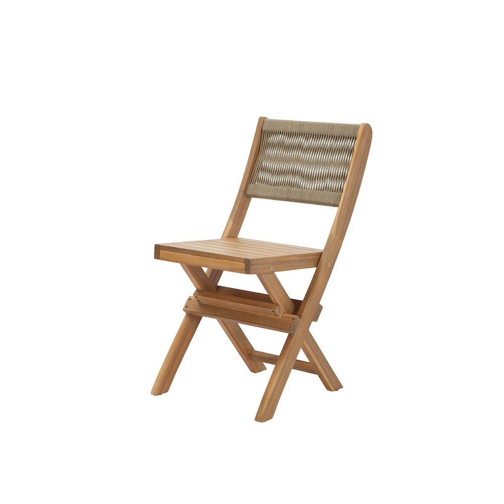 Balcony Outdoor - Foldable Bistro Set (1 Table & 2 Chairs). Picture 10