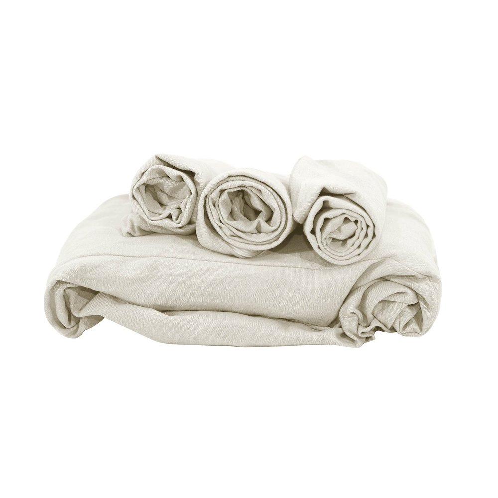 Harper Slipcover Only - Linen Ivory. Picture 3