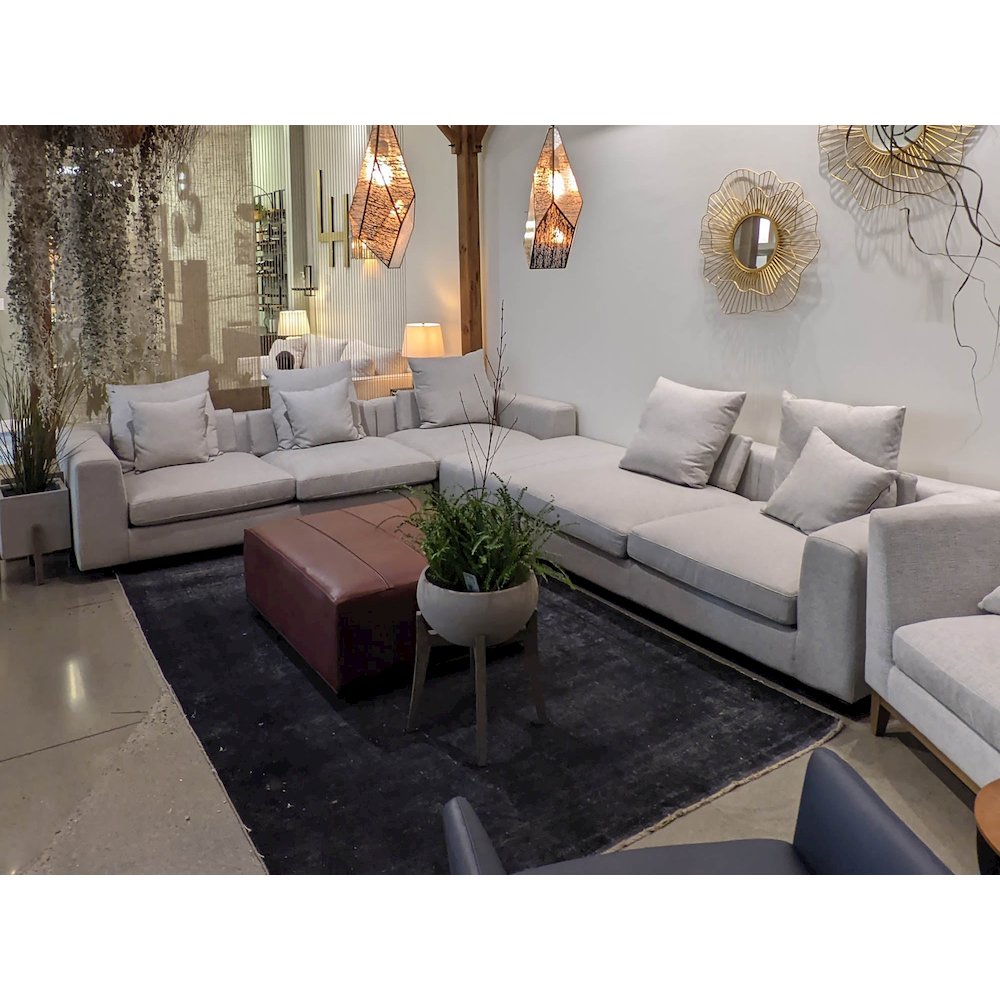 Sullivan Ottoman - Alba Stone. Picture 7