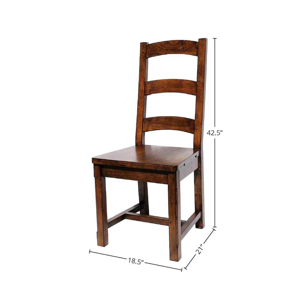 Irish Coast Ladder Back Chair - African Dusk. Picture 3