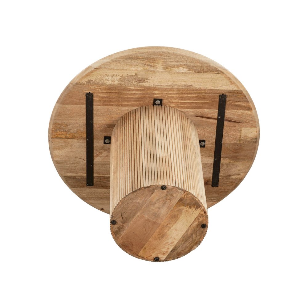 Cylinder Round Dining Table. Picture 5