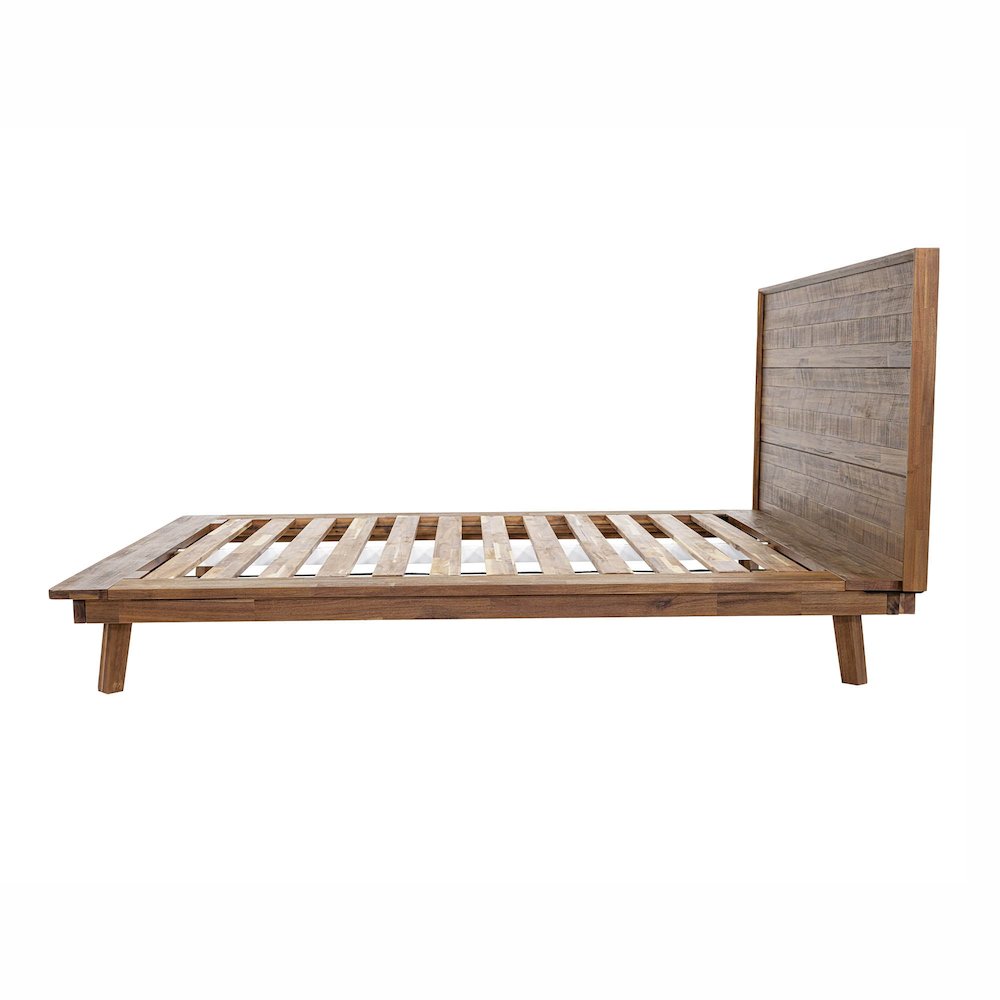 Gia King Bed - Warm Pecan. Picture 5