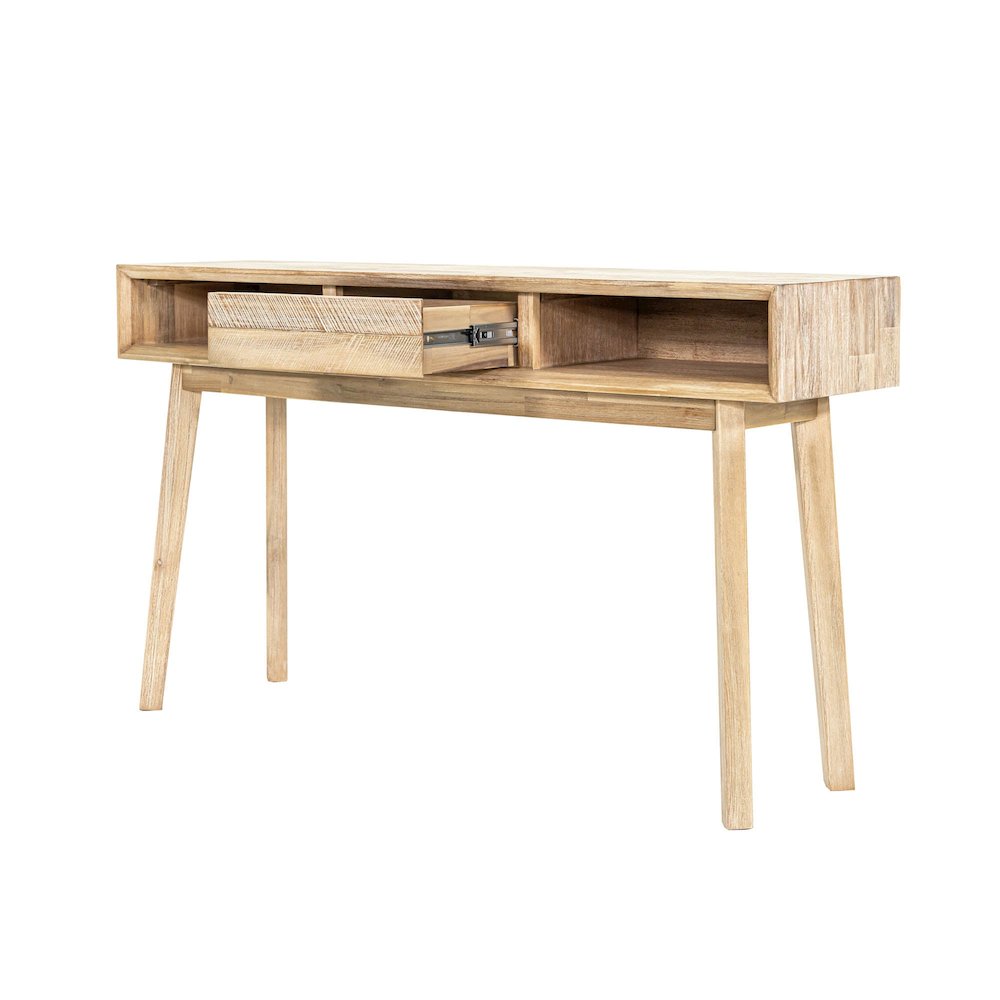 Gia Console Table - Light Driftwood. Picture 6