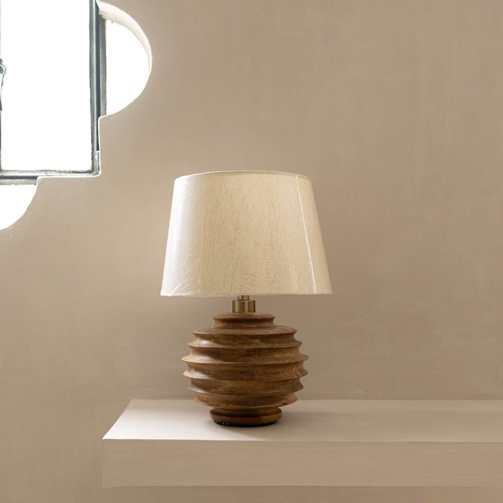 Skye Natural Lamp. Picture 2